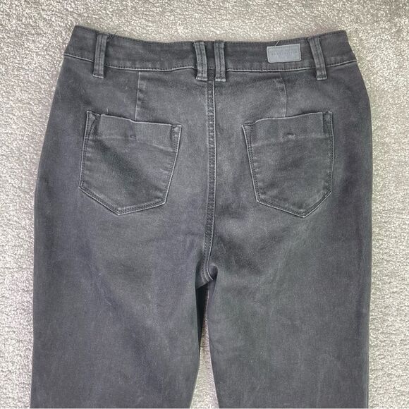 The Limited Pants Women's 6 Black Flare High Rise Stretch - Picture 4 of 13